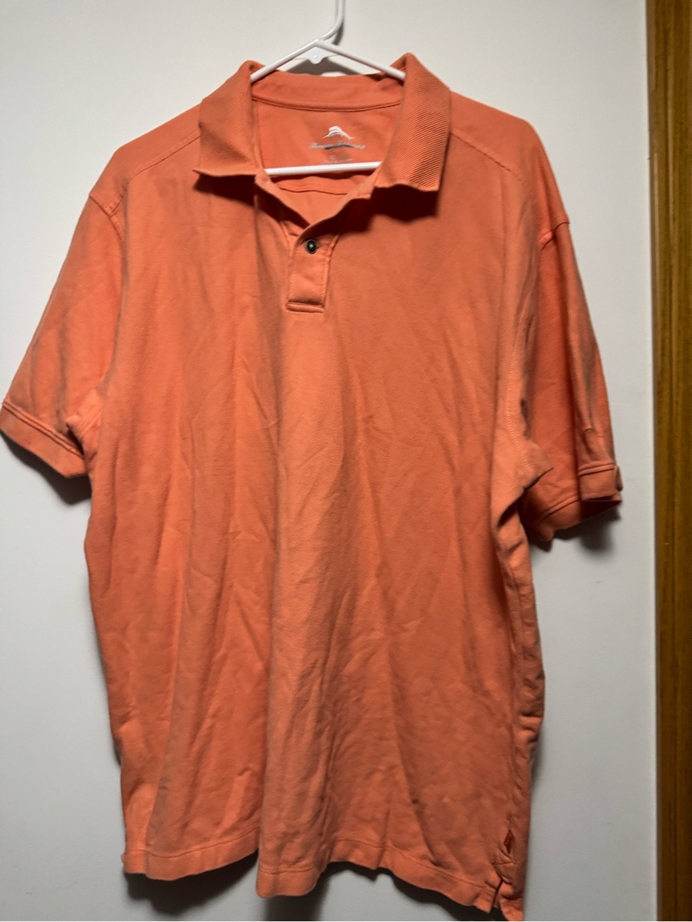 Men's Orange Polo Shirt - Classic Short Sleeve